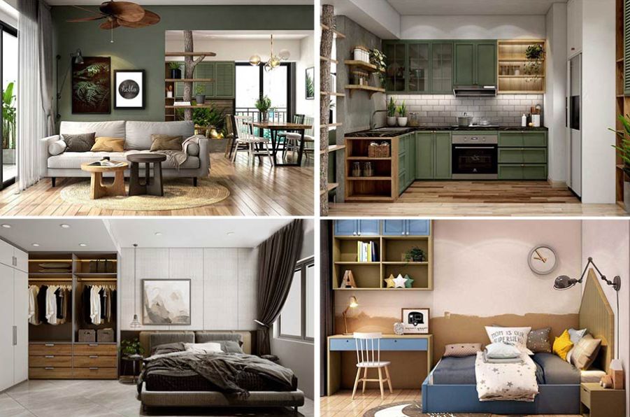Cần bán căn hộ 2 Phòng ngủ Luxora Vĩnh Yên – Hướng Đông Bắc, view sáng năng lượng